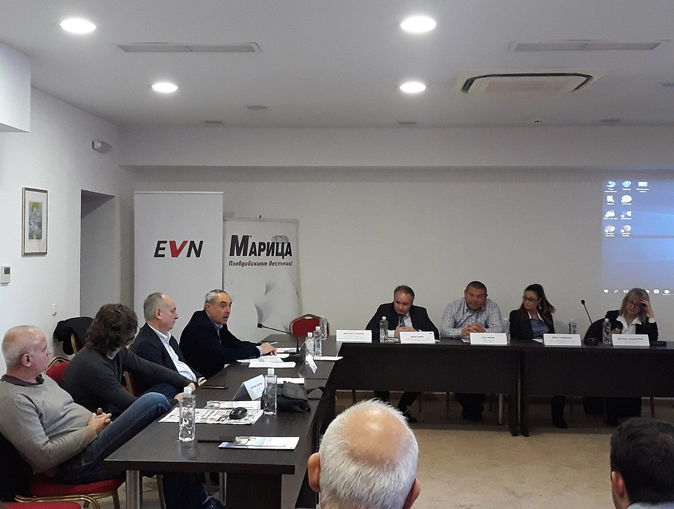Participation in a round table debate called "A cleaner air in Plovdiv"